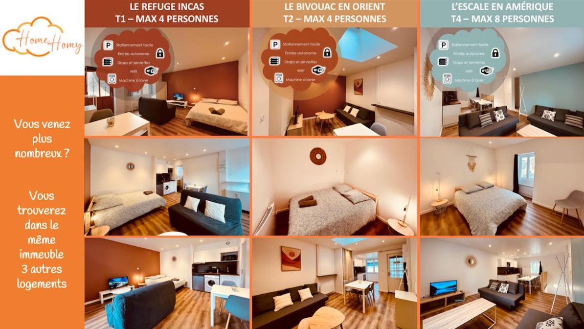 L'Escale En Amerique - Home Homy Saint-Florent-sur-Cher Exterior foto